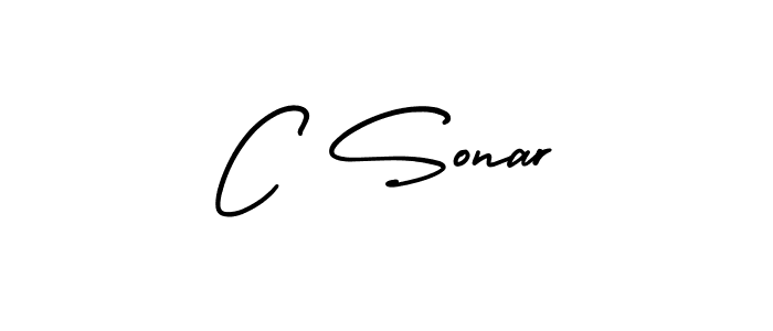 It looks lik you need a new signature style for name C Sonar. Design unique handwritten (AmerikaSignatureDemo-Regular) signature with our free signature maker in just a few clicks. C Sonar signature style 3 images and pictures png