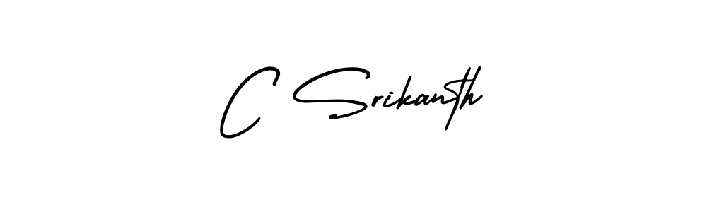 Best and Professional Signature Style for C Srikanth. AmerikaSignatureDemo-Regular Best Signature Style Collection. C Srikanth signature style 3 images and pictures png