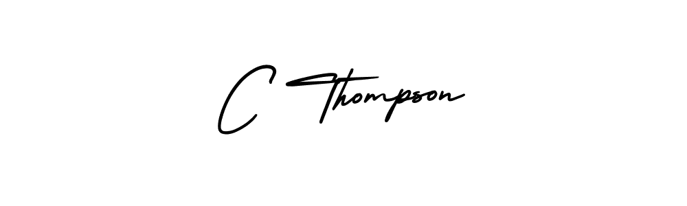 It looks lik you need a new signature style for name C Thompson. Design unique handwritten (AmerikaSignatureDemo-Regular) signature with our free signature maker in just a few clicks. C Thompson signature style 3 images and pictures png