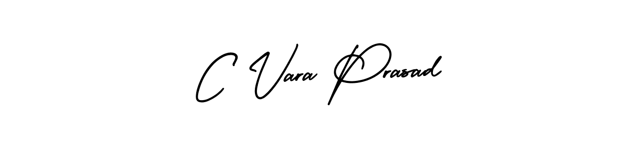 How to Draw C Vara Prasad signature style? AmerikaSignatureDemo-Regular is a latest design signature styles for name C Vara Prasad. C Vara Prasad signature style 3 images and pictures png