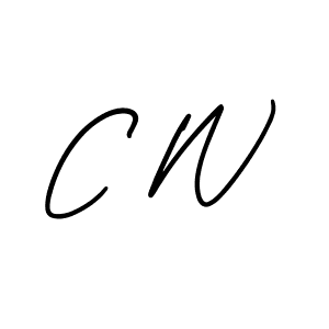 if you are searching for the best signature style for your name C W. so please give up your signature search. here we have designed multiple signature styles  using AmerikaSignatureDemo-Regular. C W signature style 3 images and pictures png