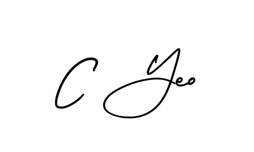 This is the best signature style for the C Yeo name. Also you like these signature font (AmerikaSignatureDemo-Regular). Mix name signature. C Yeo signature style 3 images and pictures png