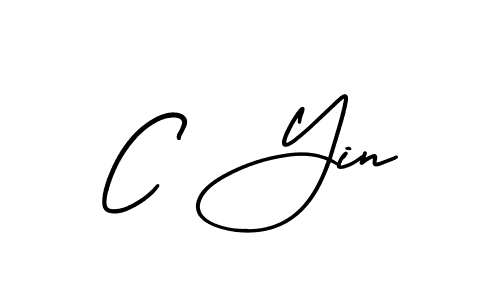 Also You can easily find your signature by using the search form. We will create C Yin name handwritten signature images for you free of cost using AmerikaSignatureDemo-Regular sign style. C Yin signature style 3 images and pictures png