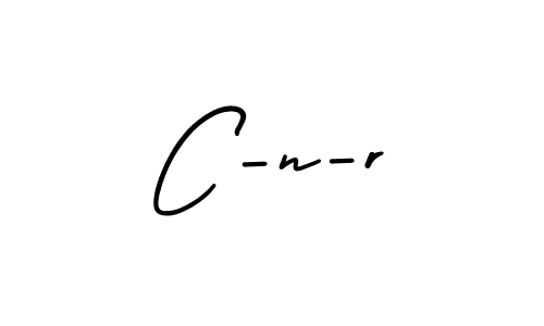 How to make C-n-r name signature. Use AmerikaSignatureDemo-Regular style for creating short signs online. This is the latest handwritten sign. C-n-r signature style 3 images and pictures png