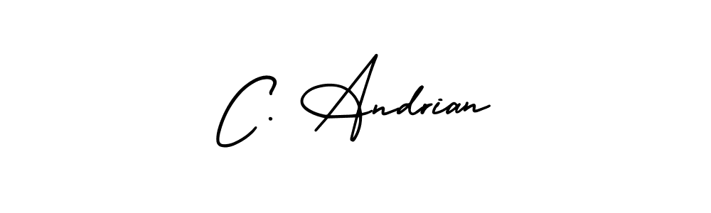 It looks lik you need a new signature style for name C. Andrian. Design unique handwritten (AmerikaSignatureDemo-Regular) signature with our free signature maker in just a few clicks. C. Andrian signature style 3 images and pictures png