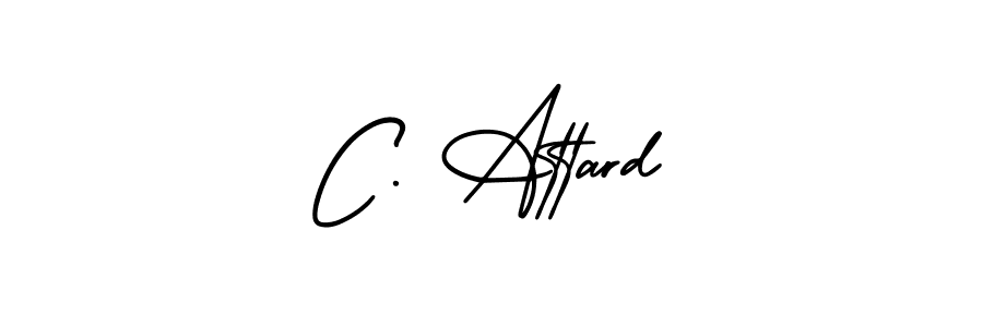 Similarly AmerikaSignatureDemo-Regular is the best handwritten signature design. Signature creator online .You can use it as an online autograph creator for name C. Attard. C. Attard signature style 3 images and pictures png