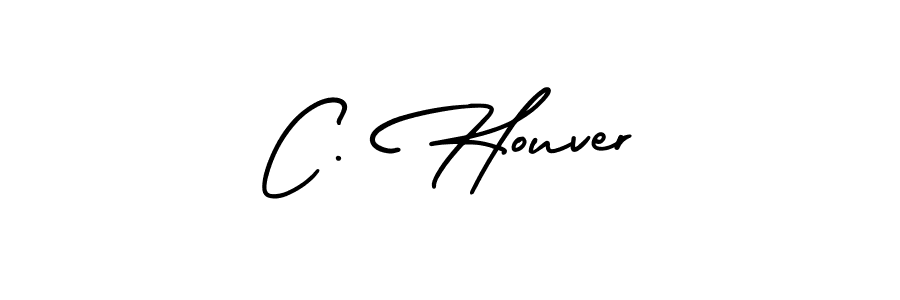 Check out images of Autograph of C. Houver name. Actor C. Houver Signature Style. AmerikaSignatureDemo-Regular is a professional sign style online. C. Houver signature style 3 images and pictures png