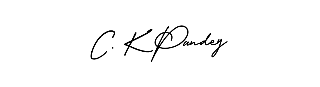 Also we have C. K Pandey name is the best signature style. Create professional handwritten signature collection using AmerikaSignatureDemo-Regular autograph style. C. K Pandey signature style 3 images and pictures png