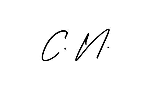 Make a beautiful signature design for name C. N.. Use this online signature maker to create a handwritten signature for free. C. N. signature style 3 images and pictures png