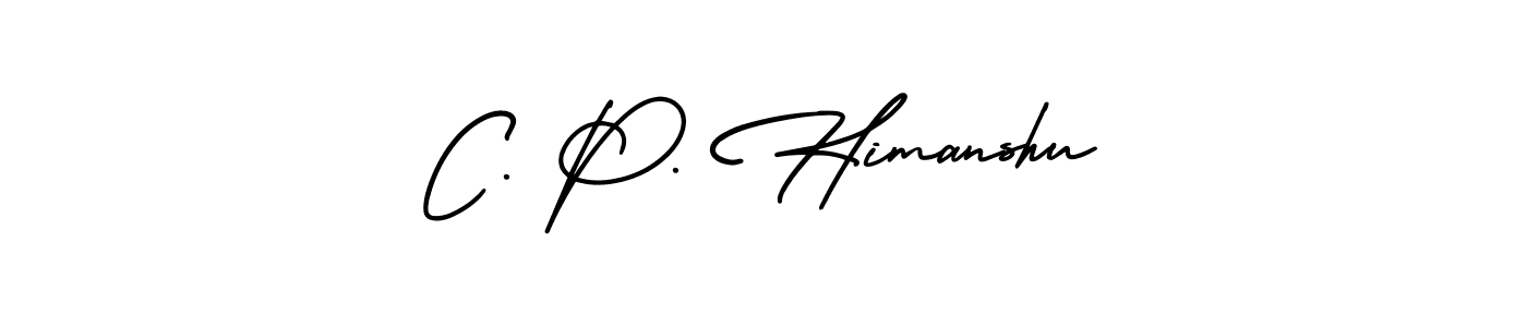 You can use this online signature creator to create a handwritten signature for the name C. P. Himanshu. This is the best online autograph maker. C. P. Himanshu signature style 3 images and pictures png