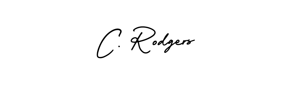 How to Draw C. Rodgers signature style? AmerikaSignatureDemo-Regular is a latest design signature styles for name C. Rodgers. C. Rodgers signature style 3 images and pictures png