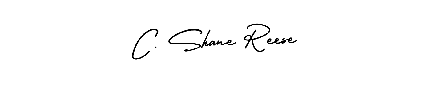 Make a beautiful signature design for name C. Shane Reese. With this signature (AmerikaSignatureDemo-Regular) style, you can create a handwritten signature for free. C. Shane Reese signature style 3 images and pictures png