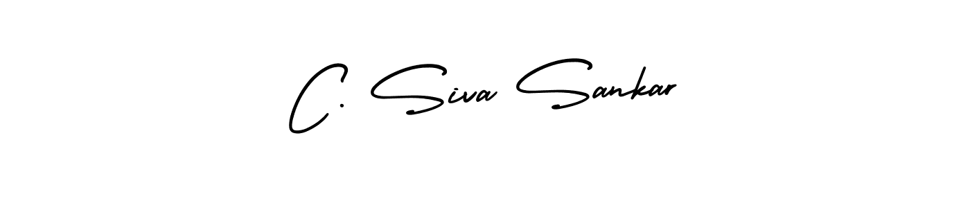 How to make C. Siva Sankar signature? AmerikaSignatureDemo-Regular is a professional autograph style. Create handwritten signature for C. Siva Sankar name. C. Siva Sankar signature style 3 images and pictures png