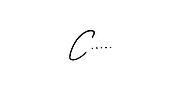 Design your own signature with our free online signature maker. With this signature software, you can create a handwritten (AmerikaSignatureDemo-Regular) signature for name C...... C..... signature style 3 images and pictures png