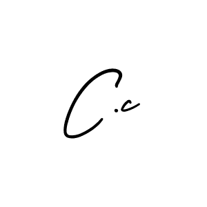 if you are searching for the best signature style for your name C.c. so please give up your signature search. here we have designed multiple signature styles  using AmerikaSignatureDemo-Regular. C.c signature style 3 images and pictures png