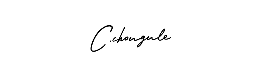 Design your own signature with our free online signature maker. With this signature software, you can create a handwritten (AmerikaSignatureDemo-Regular) signature for name C.chougule. C.chougule signature style 3 images and pictures png