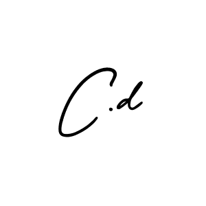 Also You can easily find your signature by using the search form. We will create C.d name handwritten signature images for you free of cost using AmerikaSignatureDemo-Regular sign style. C.d signature style 3 images and pictures png