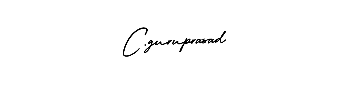 How to make C.guruprasad signature? AmerikaSignatureDemo-Regular is a professional autograph style. Create handwritten signature for C.guruprasad name. C.guruprasad signature style 3 images and pictures png