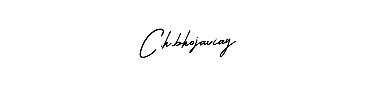 It looks lik you need a new signature style for name C.h.bhojaviay. Design unique handwritten (AmerikaSignatureDemo-Regular) signature with our free signature maker in just a few clicks. C.h.bhojaviay signature style 3 images and pictures png