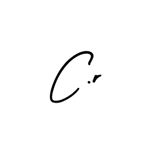 How to make C.r signature? AmerikaSignatureDemo-Regular is a professional autograph style. Create handwritten signature for C.r name. C.r signature style 3 images and pictures png