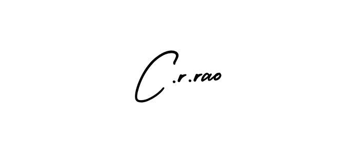 C.r.rao stylish signature style. Best Handwritten Sign (AmerikaSignatureDemo-Regular) for my name. Handwritten Signature Collection Ideas for my name C.r.rao. C.r.rao signature style 3 images and pictures png