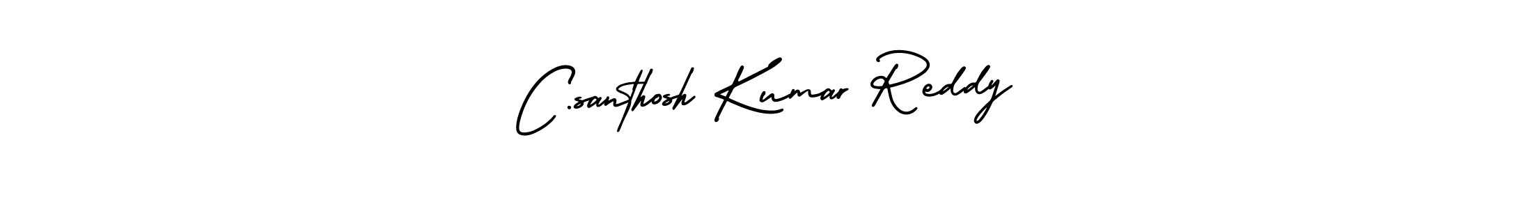 You can use this online signature creator to create a handwritten signature for the name C.santhosh Kumar Reddy. This is the best online autograph maker. C.santhosh Kumar Reddy signature style 3 images and pictures png