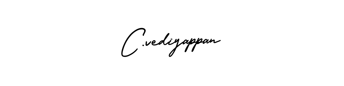 Make a beautiful signature design for name C.vediyappan. Use this online signature maker to create a handwritten signature for free. C.vediyappan signature style 3 images and pictures png