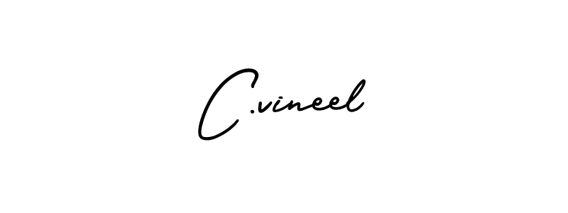 Also we have C.vineel name is the best signature style. Create professional handwritten signature collection using AmerikaSignatureDemo-Regular autograph style. C.vineel signature style 3 images and pictures png