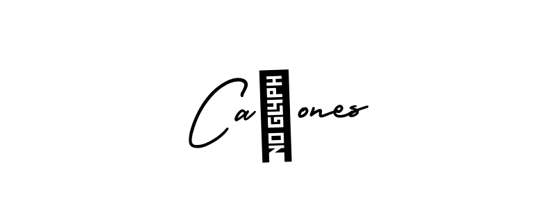 Design your own signature with our free online signature maker. With this signature software, you can create a handwritten (AmerikaSignatureDemo-Regular) signature for name Cañones. Cañones signature style 3 images and pictures png