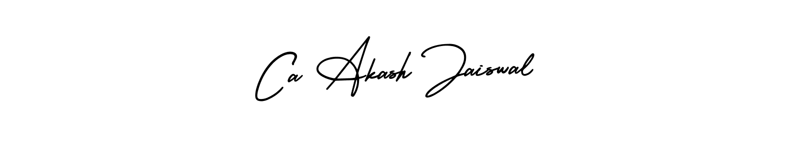 Make a beautiful signature design for name Ca Akash Jaiswal. Use this online signature maker to create a handwritten signature for free. Ca Akash Jaiswal signature style 3 images and pictures png