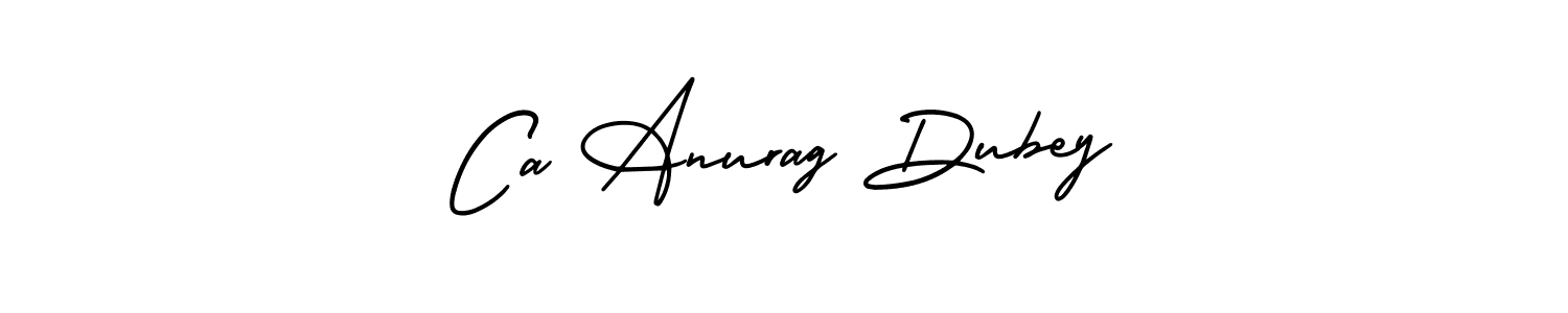 Best and Professional Signature Style for Ca Anurag Dubey. AmerikaSignatureDemo-Regular Best Signature Style Collection. Ca Anurag Dubey signature style 3 images and pictures png