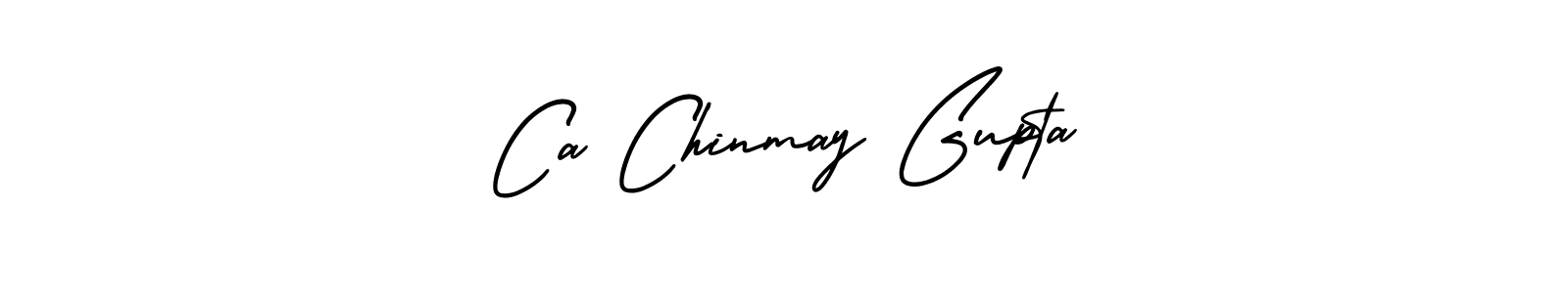 Make a short Ca Chinmay Gupta signature style. Manage your documents anywhere anytime using AmerikaSignatureDemo-Regular. Create and add eSignatures, submit forms, share and send files easily. Ca Chinmay Gupta signature style 3 images and pictures png