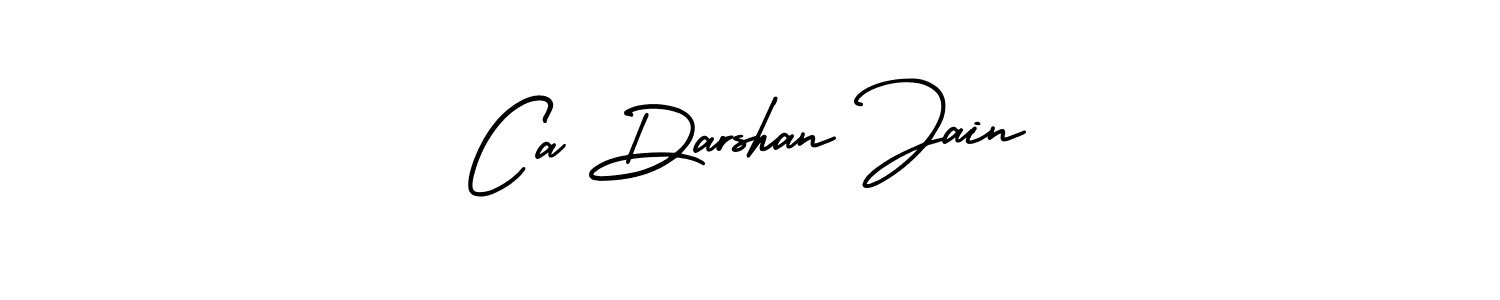 Similarly AmerikaSignatureDemo-Regular is the best handwritten signature design. Signature creator online .You can use it as an online autograph creator for name Ca Darshan Jain. Ca Darshan Jain signature style 3 images and pictures png