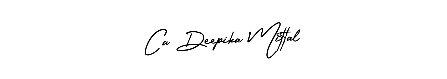 Also You can easily find your signature by using the search form. We will create Ca Deepika Mittal name handwritten signature images for you free of cost using AmerikaSignatureDemo-Regular sign style. Ca Deepika Mittal signature style 3 images and pictures png