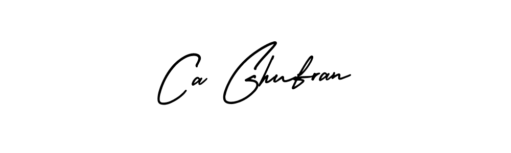 Best and Professional Signature Style for Ca Ghufran. AmerikaSignatureDemo-Regular Best Signature Style Collection. Ca Ghufran signature style 3 images and pictures png