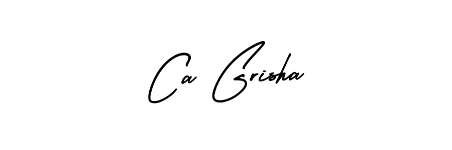 Best and Professional Signature Style for Ca Grisha. AmerikaSignatureDemo-Regular Best Signature Style Collection. Ca Grisha signature style 3 images and pictures png