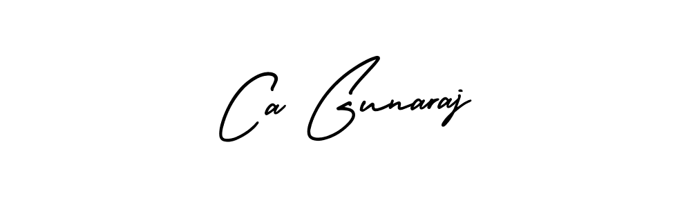 It looks lik you need a new signature style for name Ca Gunaraj. Design unique handwritten (AmerikaSignatureDemo-Regular) signature with our free signature maker in just a few clicks. Ca Gunaraj signature style 3 images and pictures png