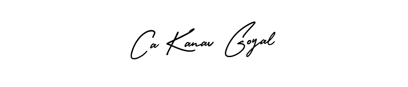 It looks lik you need a new signature style for name Ca Kanav Goyal. Design unique handwritten (AmerikaSignatureDemo-Regular) signature with our free signature maker in just a few clicks. Ca Kanav Goyal signature style 3 images and pictures png