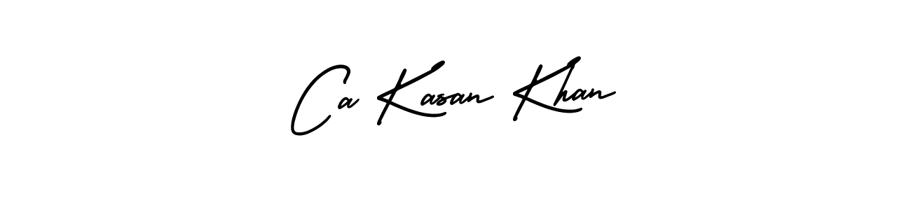 This is the best signature style for the Ca Kasan Khan name. Also you like these signature font (AmerikaSignatureDemo-Regular). Mix name signature. Ca Kasan Khan signature style 3 images and pictures png