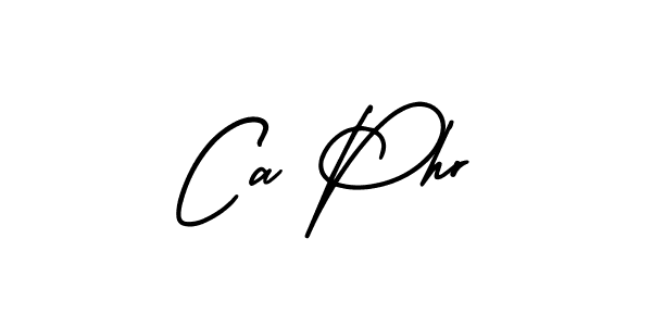 Create a beautiful signature design for name Ca Phr. With this signature (AmerikaSignatureDemo-Regular) fonts, you can make a handwritten signature for free. Ca Phr signature style 3 images and pictures png