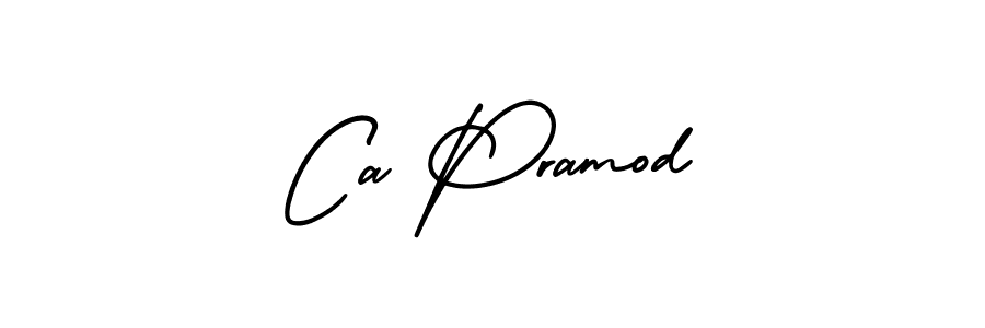 Make a short Ca Pramod signature style. Manage your documents anywhere anytime using AmerikaSignatureDemo-Regular. Create and add eSignatures, submit forms, share and send files easily. Ca Pramod signature style 3 images and pictures png
