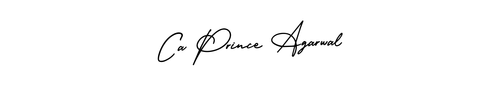 Also You can easily find your signature by using the search form. We will create Ca Prince Agarwal name handwritten signature images for you free of cost using AmerikaSignatureDemo-Regular sign style. Ca Prince Agarwal signature style 3 images and pictures png