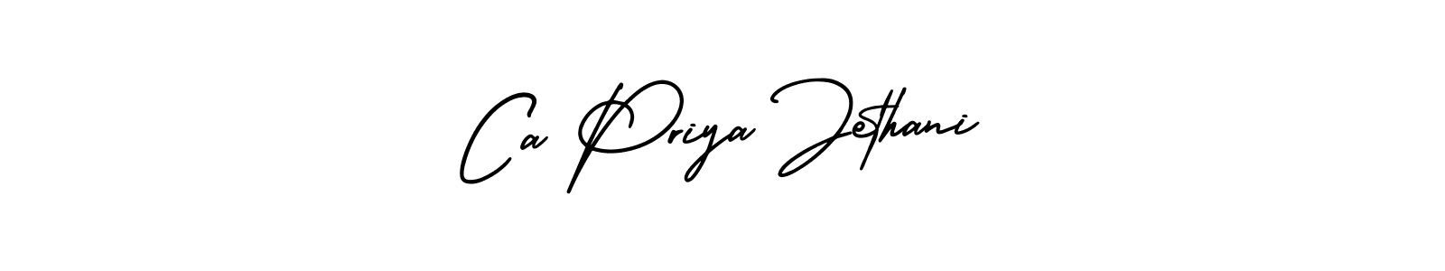 How to Draw Ca Priya Jethani signature style? AmerikaSignatureDemo-Regular is a latest design signature styles for name Ca Priya Jethani. Ca Priya Jethani signature style 3 images and pictures png