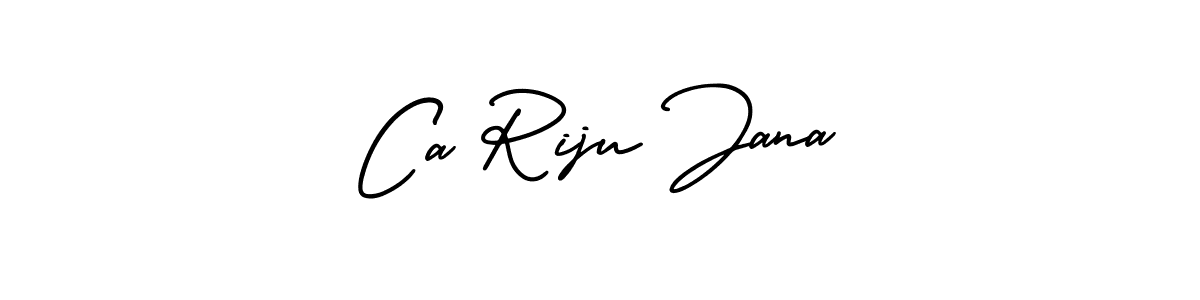 Create a beautiful signature design for name Ca Riju Jana. With this signature (AmerikaSignatureDemo-Regular) fonts, you can make a handwritten signature for free. Ca Riju Jana signature style 3 images and pictures png