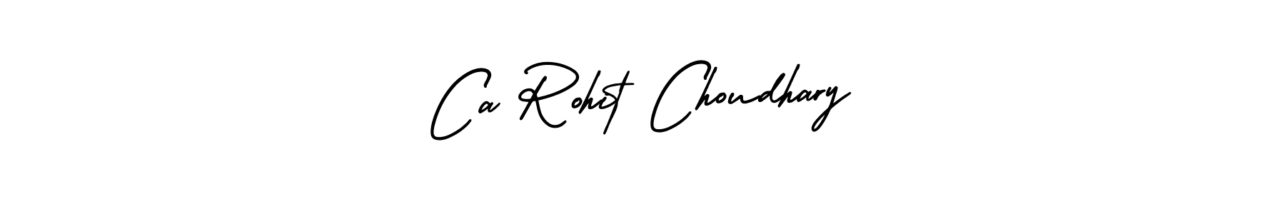 It looks lik you need a new signature style for name Ca Rohit Choudhary. Design unique handwritten (AmerikaSignatureDemo-Regular) signature with our free signature maker in just a few clicks. Ca Rohit Choudhary signature style 3 images and pictures png