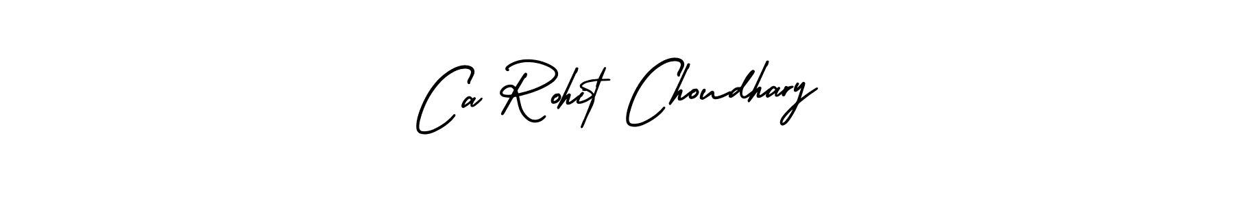 Ca Rohit Choudhary stylish signature style. Best Handwritten Sign (AmerikaSignatureDemo-Regular) for my name. Handwritten Signature Collection Ideas for my name Ca Rohit Choudhary. Ca Rohit Choudhary signature style 3 images and pictures png