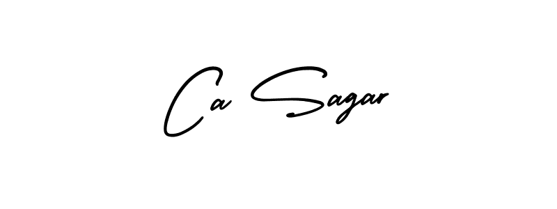 You can use this online signature creator to create a handwritten signature for the name Ca Sagar. This is the best online autograph maker. Ca Sagar signature style 3 images and pictures png
