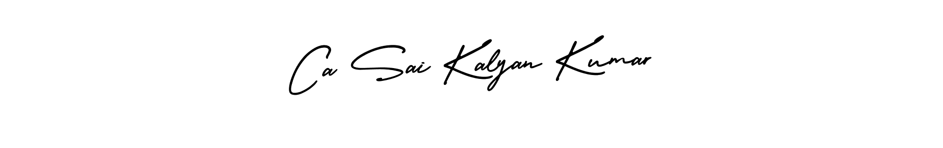 Make a short Ca Sai Kalyan Kumar signature style. Manage your documents anywhere anytime using AmerikaSignatureDemo-Regular. Create and add eSignatures, submit forms, share and send files easily. Ca Sai Kalyan Kumar signature style 3 images and pictures png