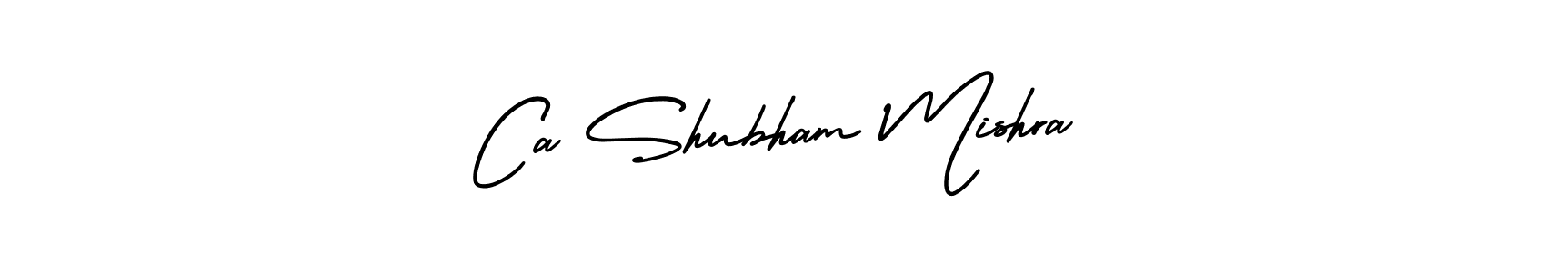 How to make Ca Shubham Mishra signature? AmerikaSignatureDemo-Regular is a professional autograph style. Create handwritten signature for Ca Shubham Mishra name. Ca Shubham Mishra signature style 3 images and pictures png