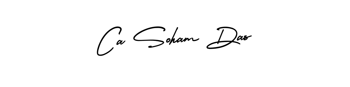 Use a signature maker to create a handwritten signature online. With this signature software, you can design (AmerikaSignatureDemo-Regular) your own signature for name Ca Soham Das. Ca Soham Das signature style 3 images and pictures png